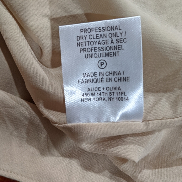 alice + olivia Santina Lace Tiered Midi Dress - Picture 11 of 12